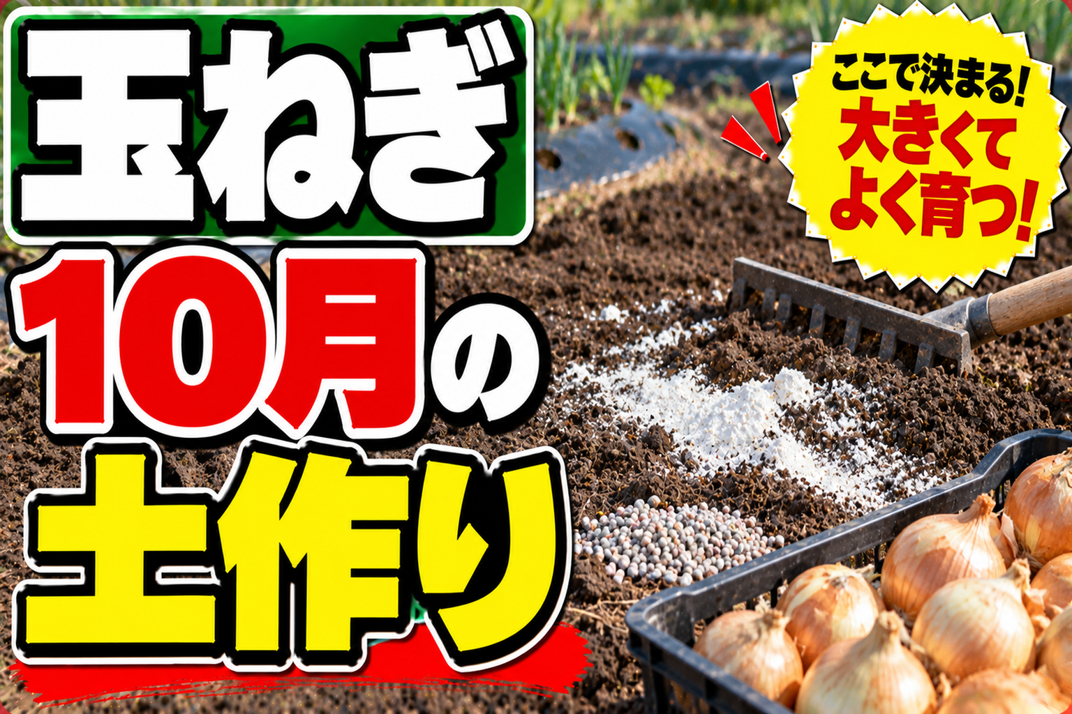 玉ねぎの苗が消える原因はここにありました！10月の土づくり3つのコツ